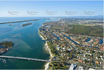 Aerial Photo Paradise Point QLD Aerial Photography