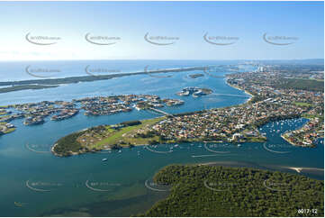 Aerial Photo Paradise Point QLD Aerial Photography
