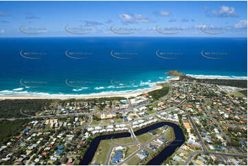 Aerial Photo Cabarita Beach / Bogangar NSW Aerial Photography