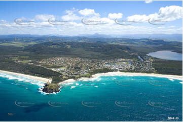 Aerial Photo Cabarita Beach / Bogangar NSW Aerial Photography