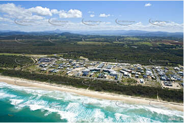 Aerial Photo Casuarina Beach NSW Aerial Photography