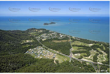 Aerial Photo Clifton Beach QLD Aerial Photography