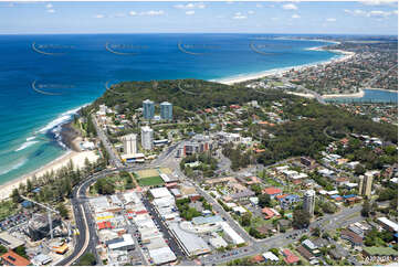 Aerial Photo Burleigh Heads QLD Aerial Photography