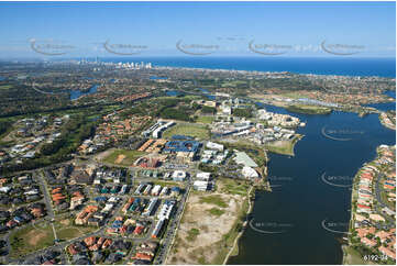 Aerial Photo Varsity Lakes QLD Aerial Photography