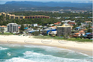 Aerial Photo Mermaid Beach QLD Aerial Photography