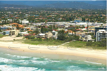 Aerial Photo Mermaid Beach QLD Aerial Photography