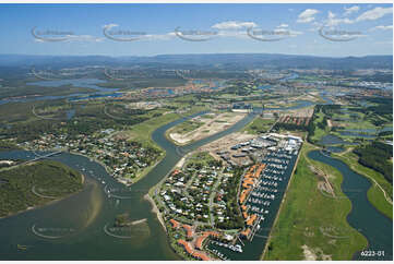 Aerial Photo Hope Island QLD Aerial Photography