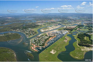 Aerial Photo Hope Island QLD Aerial Photography