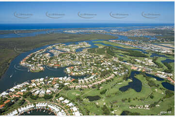 Aerial Photo Sanctuary Cove QLD Aerial Photography