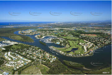 Aerial Photo Sanctuary Cove QLD Aerial Photography