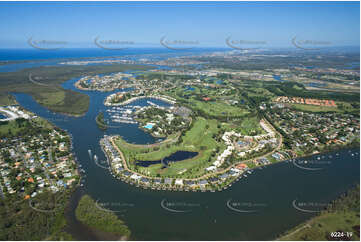 Aerial Photo Sanctuary Cove QLD Aerial Photography