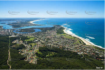 Aerial Photo Caves Beach NSW Aerial Photography