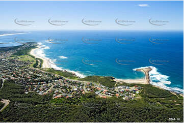 Aerial Photo Caves Beach NSW Aerial Photography