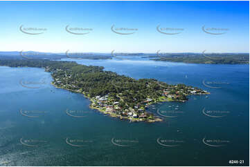 Aerial Photo Coal Point NSW Aerial Photography