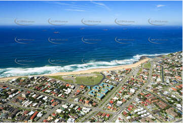 Aerial Photo Merewether NSW Aerial Photography