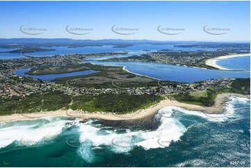 Aerial Photo Swansea Heads NSW Aerial Photography
