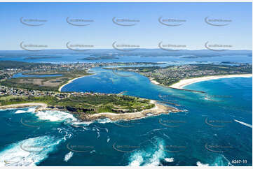 Aerial Photo Swansea Heads NSW Aerial Photography