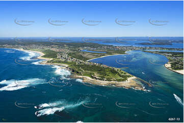 Aerial Photo Swansea Heads NSW Aerial Photography