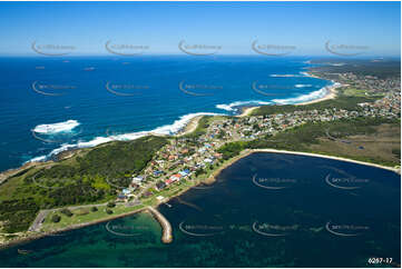 Aerial Photo Swansea Heads NSW Aerial Photography