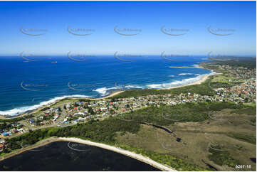 Aerial Photo Swansea Heads NSW Aerial Photography