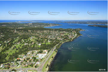 Aerial Photo Warners Bay NSW Aerial Photography