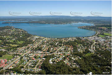 Aerial Photo Warners Bay NSW Aerial Photography