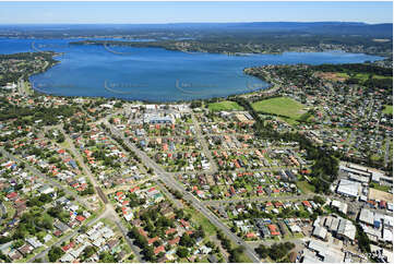 Aerial Photo Warners Bay NSW Aerial Photography