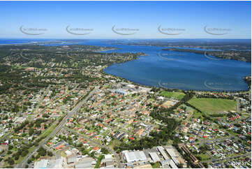Aerial Photo Warners Bay NSW Aerial Photography