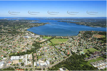 Aerial Photo Warners Bay NSW Aerial Photography