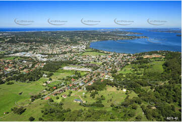 Aerial Photo Warners Bay NSW Aerial Photography