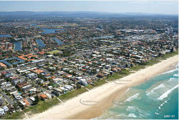 Aerial Photo Mermaid Beach QLD Aerial Photography
