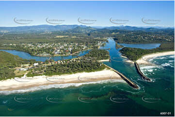 Aerial Photo Brunswick Heads NSW Aerial Photography