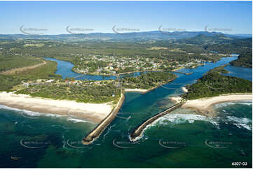 Aerial Photo Brunswick Heads NSW Aerial Photography