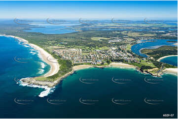 Aerial Photo Yamba NSW Aerial Photography