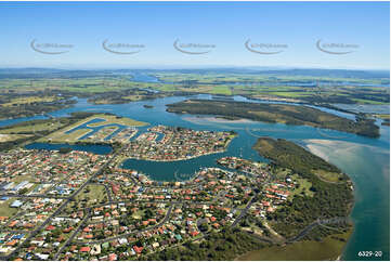 Aerial Photo Yamba NSW Aerial Photography