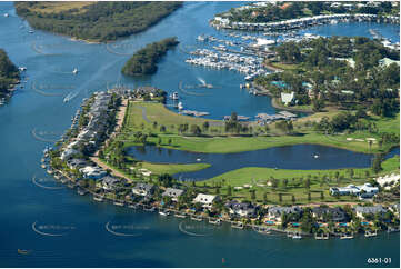 Aerial Photo Sanctuary Cove QLD Aerial Photography