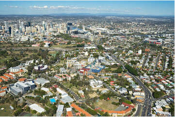 Aerial Photo Kelvin Grove QLD Aerial Photography