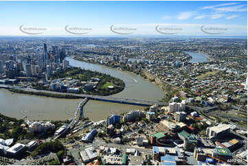 Aerial Photo South Brisbane QLD Aerial Photography
