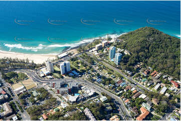 Aerial Photo Burleigh Heads QLD Aerial Photography