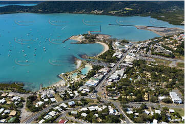 Aerial Photo Airlie Beach QLD Aerial Photography