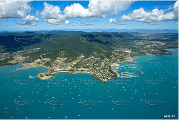 Aerial Photo Airlie Beach QLD Aerial Photography