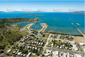 Aerial Photo Bowen CBD Area Aerial Photography