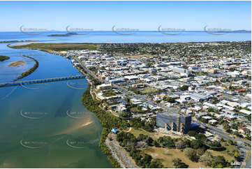 Aerial Photo Mackay CBD QLD Aerial Photography