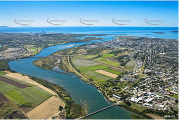 Aerial Photo Mackay CBD QLD Aerial Photography