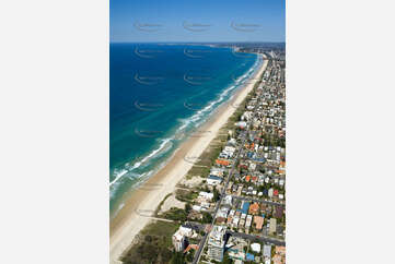 Aerial Photo Mermaid Beach QLD Aerial Photography