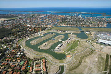 Aerial Photo Biggera Waters QLD Aerial Photography