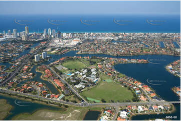 Aerial Photo Mermaid Waters QLD Aerial Photography