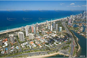 Aerial Photo Main Beach QLD Aerial Photography