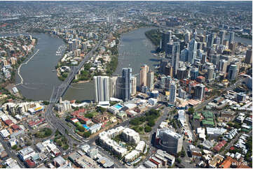 Aerial Photo Brisbane CBD QLD Aerial Photography