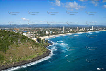 Aerial Photo Burleigh Heads QLD Aerial Photography